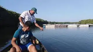 Pescando con sinbra Estero pozo chino(2)