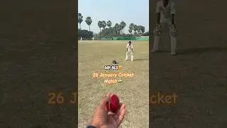 Republic Day ke Din Match😋🏏|Minivlog|#shorts #minivlog #iphone #cricket #cricketlover #viralshorts