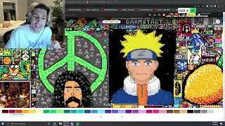 XQC CAN'T DO NARUTO (r/place)