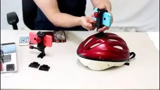 Multiple Bike Helmet Cameras, mount fits all cameras and phones
