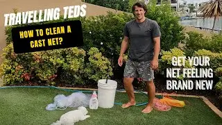 How To Clean Your Cast Net - Back to Brand New!