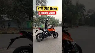 New KTM 250 Duke Exhaust Sound 🔥 | BikeWale #ktm250duke