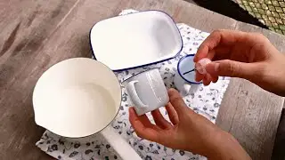 #46 Maintaining Chipped Enamelware To Prevent Rust From Spreading Quickly