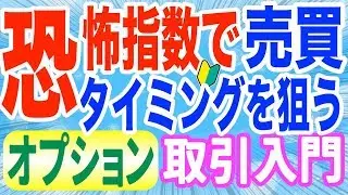 日経VI恐怖指数でオプション取引の売買タイミングを考える方法