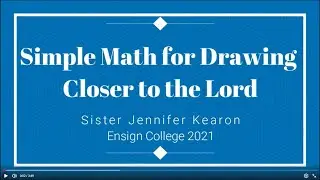 Inverse: Sister Jennifer Kearon Simple Math for Drawing Closer to the Lord
