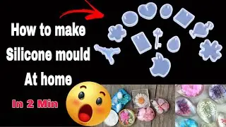 How to Make a Silicone Mold at home 😱| Easy DIY Silicone Mould Tutorial | diy silicone mould