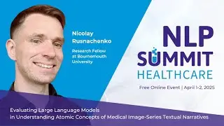 Large Language Models in Understanding Atomic Concepts of Medical Image-Series Textual Narratives