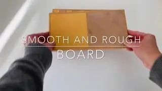 Smooth and Rough Board Montessori Sensorial Lesson