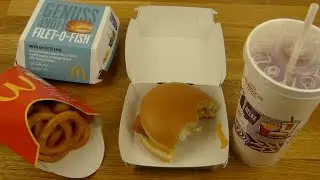 McDonald's - Filet-o-Fish & Curly Fries