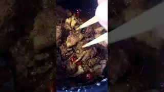 #Delicious #homemade #mutton cooked in #blackpot #aromatic #flavours #meatlovers #foodvideos #foodie