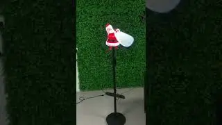 Mini 3d Led Holographic Display Projection For Coming Christmas Holiday Interior Decoration