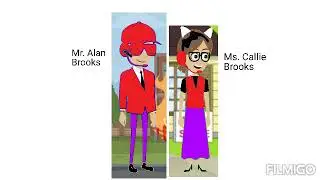 I Made Mr. Alan And Ms. Callie Brooks(Principal Dave And Ms. Samantha Diaz's Best Friends)