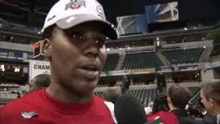 Jantel Lavender Talks Championship Win