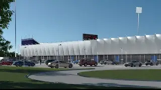 TEMPORARY MODULAR STADIUM