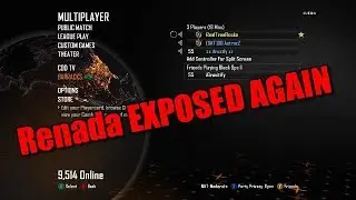 HILARIOUS ARGUMENTS! COD BO2! Renada gets shut down BAD AGAIN!! Where'd he go? LOL
