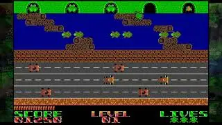 Frogger, atari st, 4k