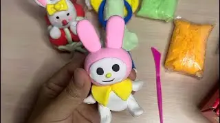 DIY Air Dry Clay: From Cute Bunny to Sprunki! #airdryclay #diy #sprunki #omnom #smurfette #handmade