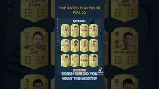 FIFA 23 TOP RATED CARDS #shorts #fifa23
