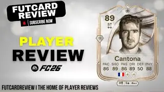 👑 89 Icon Eric Cantona Review in EA FC 26 🔥 | Is “The King” Still Worth 1.2 Million Coins?!