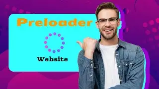 How to Add Preloader  Using HTML CSS and JavaScript With Code |Preloader| Bangla | 2021