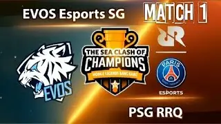 GRANDFINAL PSG RRQ VS EVOS SG SEA CHAMPIONSHIP 2019 ( MATCH 1 )