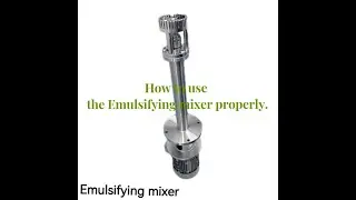 Emulsifying mixer high shear mixer /homogenizer/Upgradedversion/convenient/quality assurance/