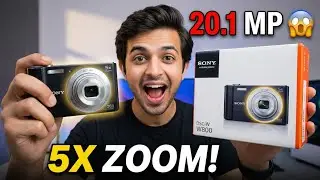 Sony Cyber Shot Digital Camera 5X Zoom HD Video Camera Unboxing | W800 | Sabir Hussain Najam
