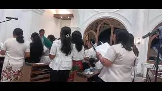 Lagu persembahan, koor gabungan 