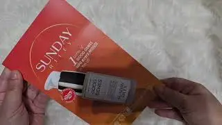 @SundayRiley Good Genes #unboxing #skincare #selfcare