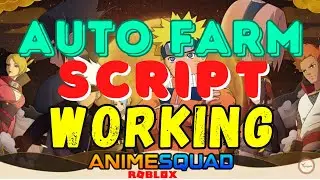 Strongest Anime Squad Simulator Script GUI | High Damage | Working Auto Farm