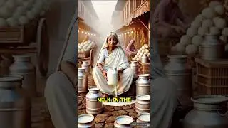 Grandma's cow gave a lot of milk I #shortvideo #english #tiktok #usaviralvideo