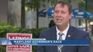 Maryland gubernatorial candidates address controversial pasts and views