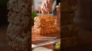 Hummus Paneer Shawarma | Taste the Middle East & India | Borosil