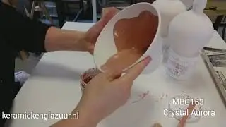 Glaze demo crystal glaze coyote
