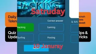 10 January 2026 My Telenor app Today Questions | Today My Telenor Answers | Telenor Quiz Today