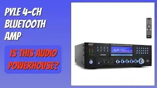 REVIEW (2025): Pyle 4-Ch Bluetooth Amp. Features