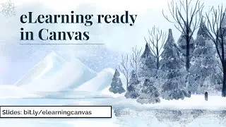 Fall 2024 Elementary eLearning Ready in Canvas Training