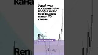 Торговый сигнал по криптовалюте Ren. #трейдинг #крипта #криптовалюта #инвестиции #крипто