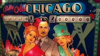 1976 Bally OLD CHICAGO Pinball Machine In Action