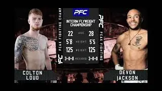 Devon Jackson vs. Colton Loud &lrm;@PeakFighting&nbsp; July 2023