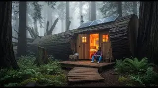 Building the Best Cozy Shelter in a Deep Forest | Primitive Underground House