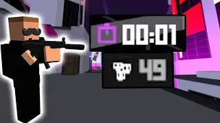 CLOSEST double nuke you will ever see! Krunker.io Sharpshooter Gameplay