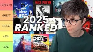 Ranking Every Game I Played in 2025