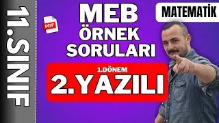 11. Sınıf Matematik Yazılı MEB Soruları Örnek - 11. Sınıf Matematik 1. Dönem 2. yazılı 🚩PDF 🚩