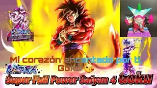 ¡Nuevo Gokú! XD ¡GOKÚ SSJ 4 ULTRAAAAAAAAA! en Dragon Ball Legends, ah y, PvP XD #dragonballlegends