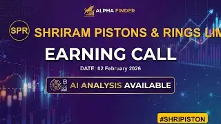 Shriram Pistons & Rings Limited | SHRIPISTON | Earning Call | Alfa Finder