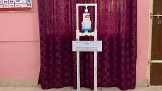 Dr.BRAPTC ,Yanam - Innovation cell  - Design & fabrication of foot operated sanitizer