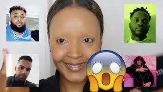 MY MALE FRIENDS DO MY VOICEOVER FOR MY **DRAMATIC** MAKEUP LOOK