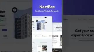 NestBes - Real Estate Website Template #websiteagency  #websitetemplate #webflow