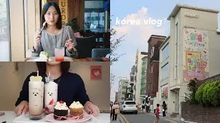 KOREA DIARIES: aesthetic cafe hopping, shopping in seongsu, picnic by the han river + vlog pt. 1
